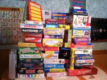 Family Night Board Games January 24, 2018